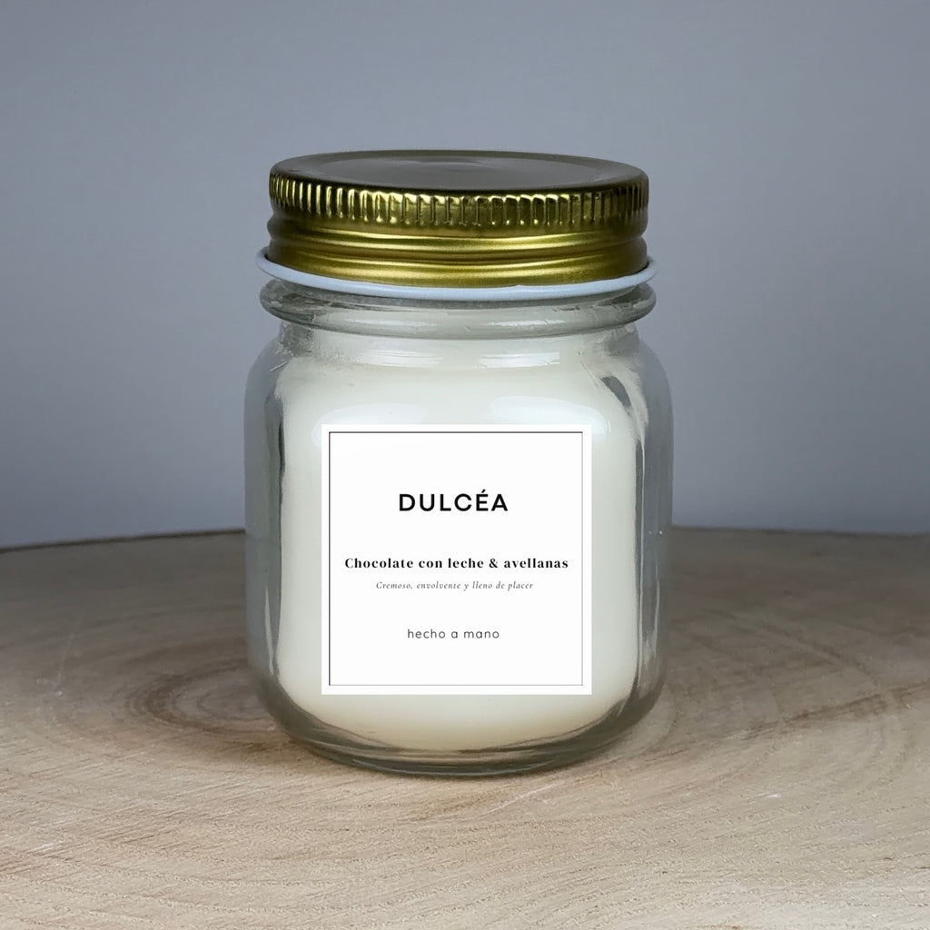 Chocolate con leche & Avellanas - Vela aromática ☕️