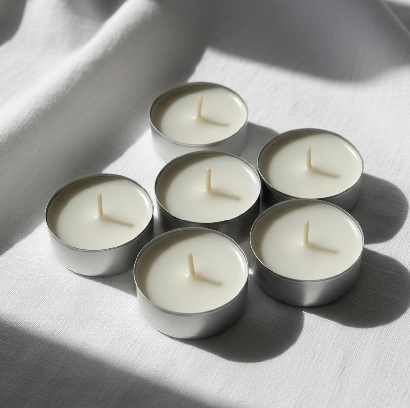 Pack 6 velas de té
