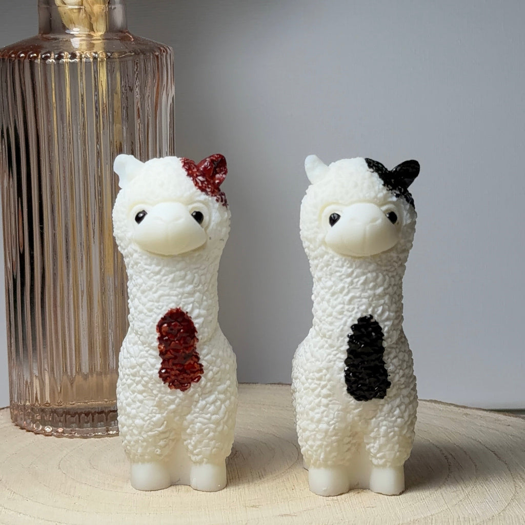 Vela decorativa Llama