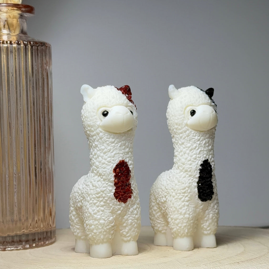 Vela decorativa Llama