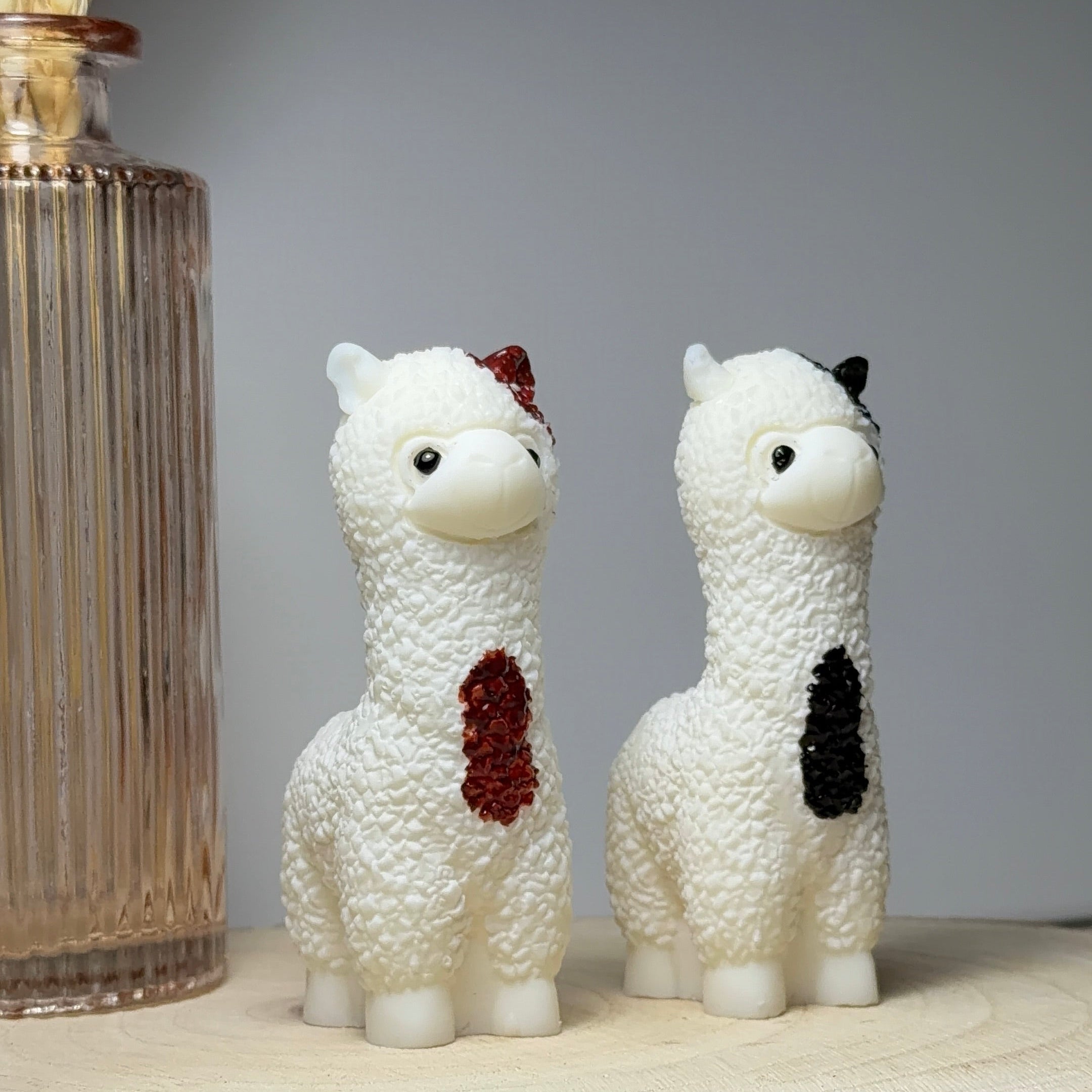 Vela decorativa Llama